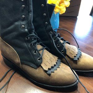 Justin Lacer Boots - worn 1 time